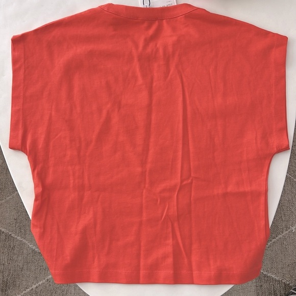 NWT KENZO Tiger Crest Boxy T-Shirt Sunset Orange Size S $245 - Picture 4 of 5